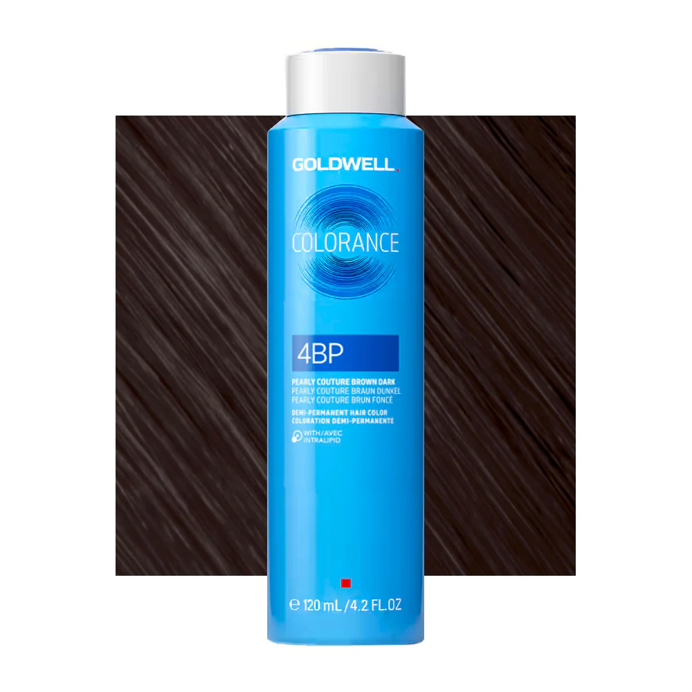4BP Castano scuro perla couture Goldwell Colorance Cool browns can 120ml