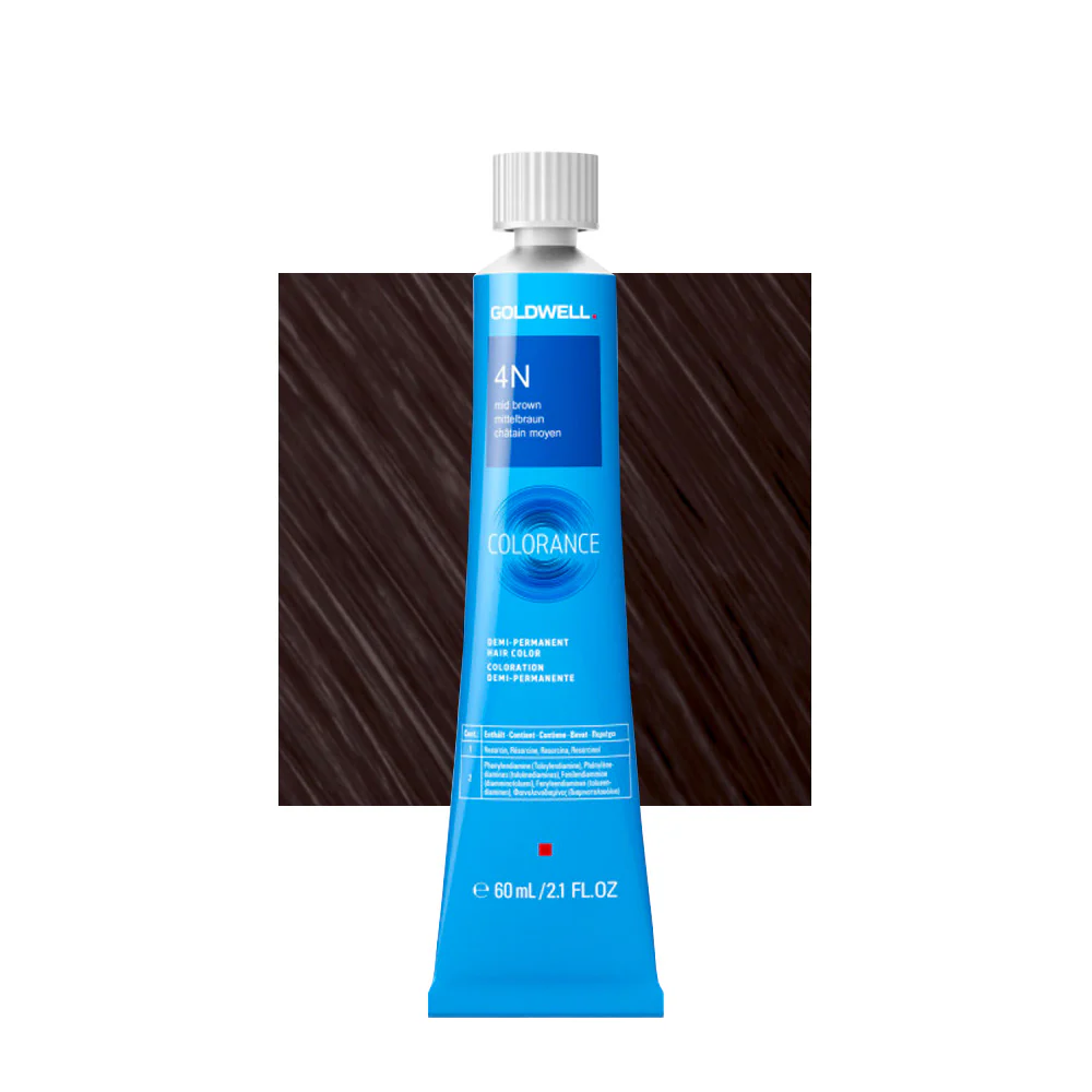 4N Castano medio naturale Goldwell Colorance Naturals tb 60ml