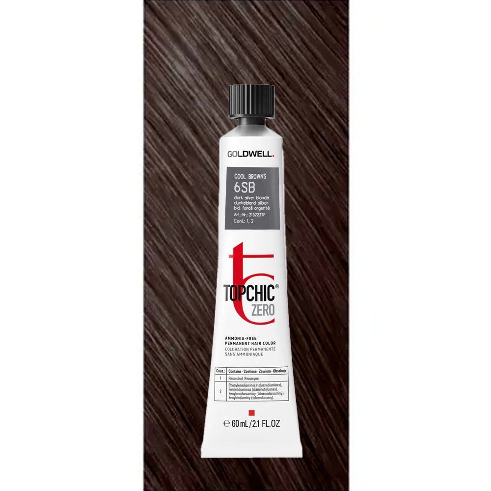6SB Topchic Zero Dark Silver Blonde tb 60ml - colorazione permanente senza ammoniaca