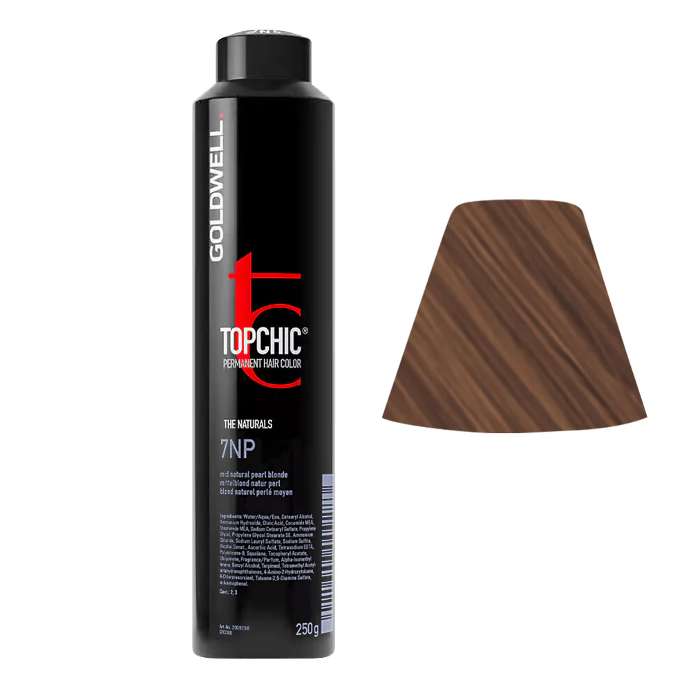 Goldwell Topchic Can 7NP Mid Natural Pearl Blonde 250gr - colore permanente in bombola