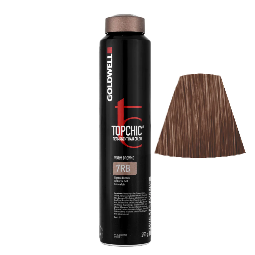 Goldwell Topchic Can 7RB Light Red Beech 250gr - colore permanente in bombola