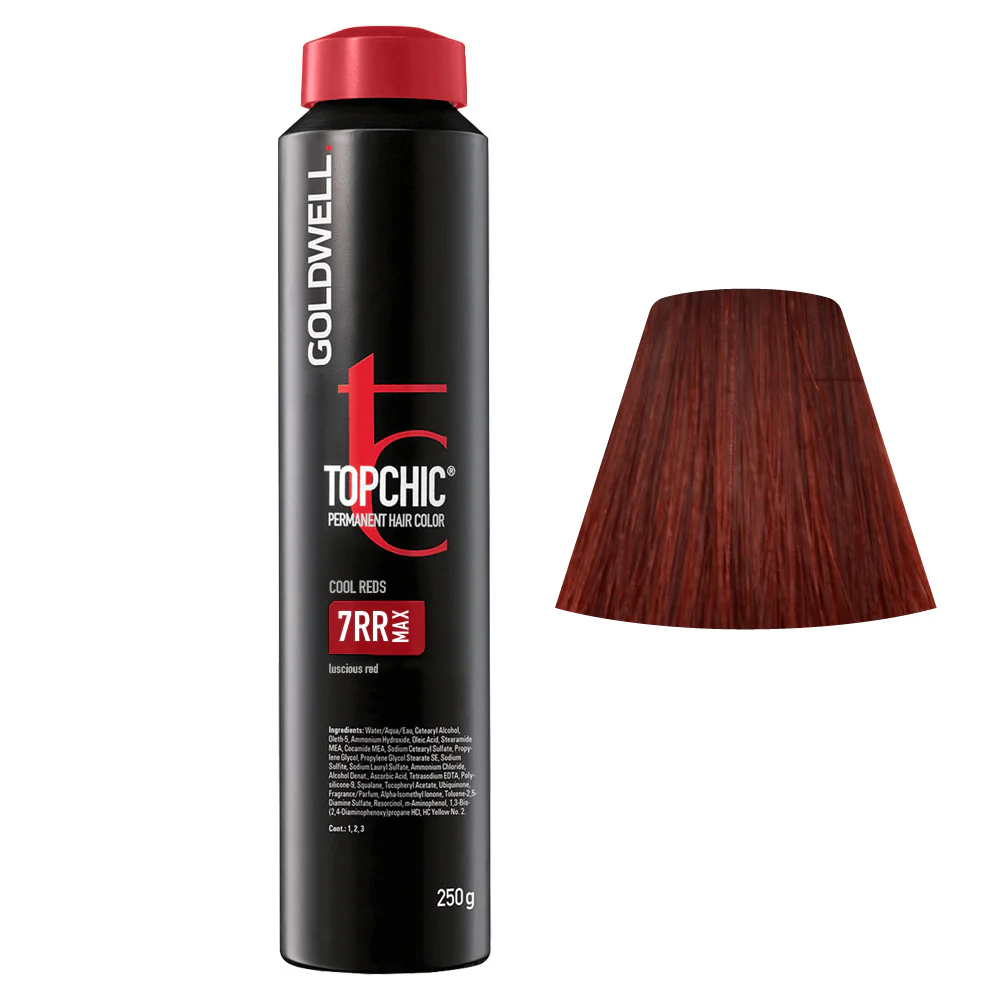 Goldwell Topchic Can 7RR Max Luscious Red 250gr - colore permanente in bombola