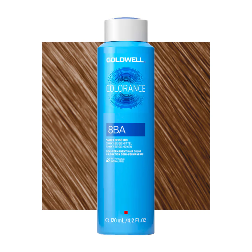 8BA Biondo chiaro beige fumo Goldwell Colorance Cool blondes can 120ml