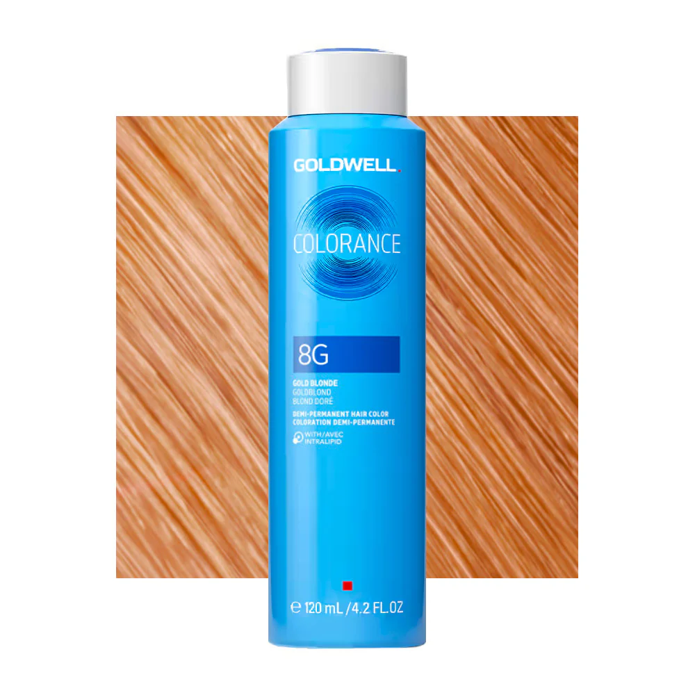 8G Biondo chiaro dorato Goldwell Colorance Warm blondes can 120ml