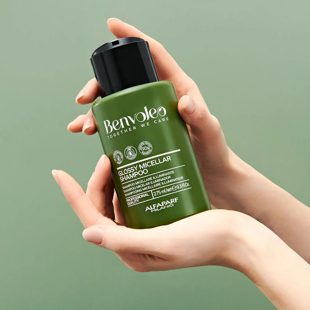 Alfaparf Milano Benvoleo Glossy Micellar Shampoo 275ml - shampoo micellare illuminante - Image 4