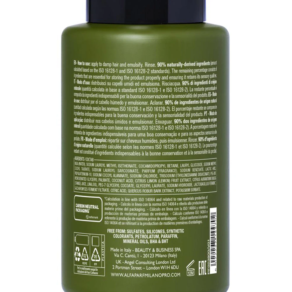 Alfaparf Milano Benvoleo Glossy Micellar Shampoo 275ml - shampoo micellare illuminante - Image 5