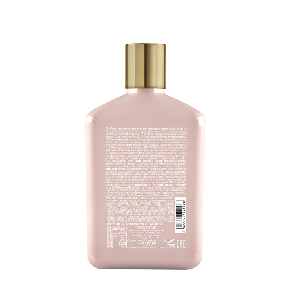 Alfaparf Milano Keratin Therapy Lisse Design Maintenance Shampoo 250ml - shampoo di mantenimento - Image 5
