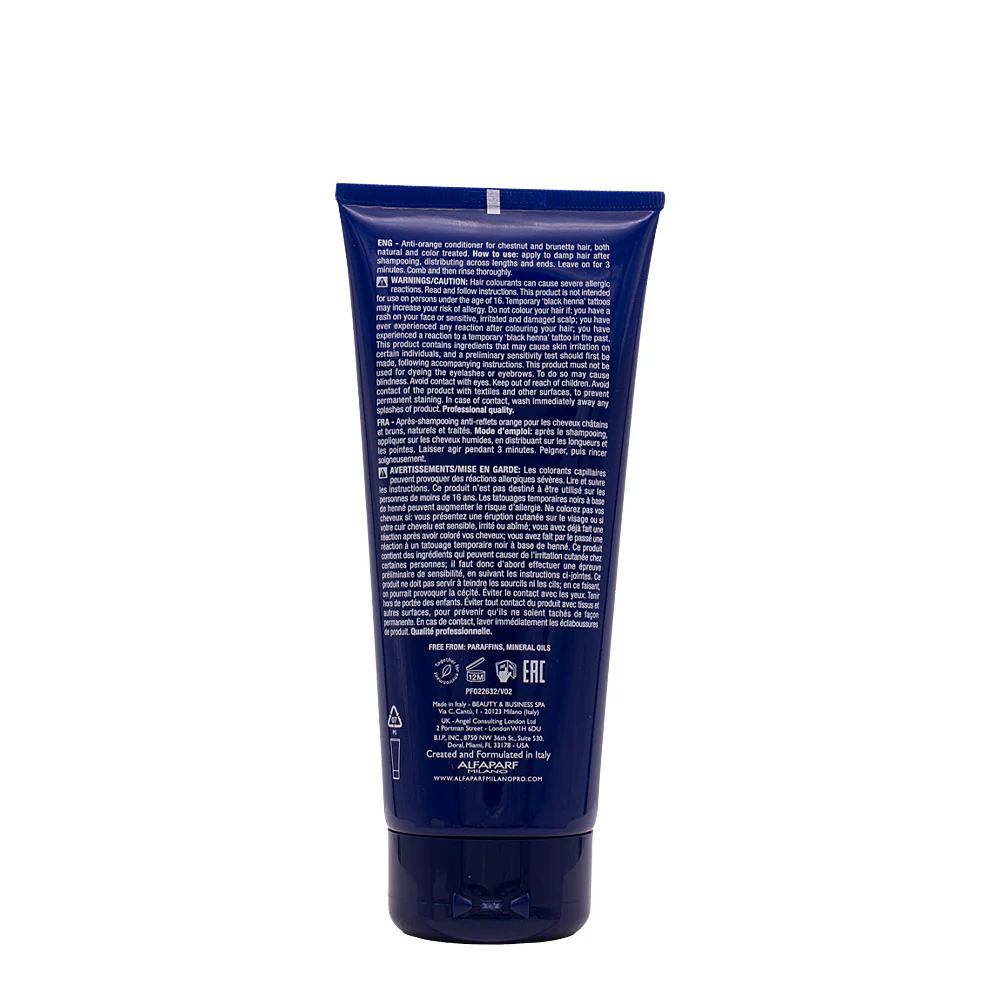 Alfaparf Milano Semi di Lino Brunette Anti-Orange Conditioner 200ml - balsamo anti-arancio - Image 6