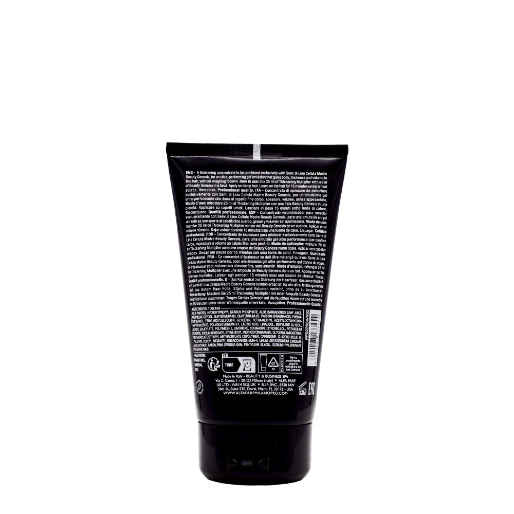 Alfaparf Milano Semi Di Lino Cellula Madre Thickening Multiplier 150ml - concentrato volumizzante - Image 2