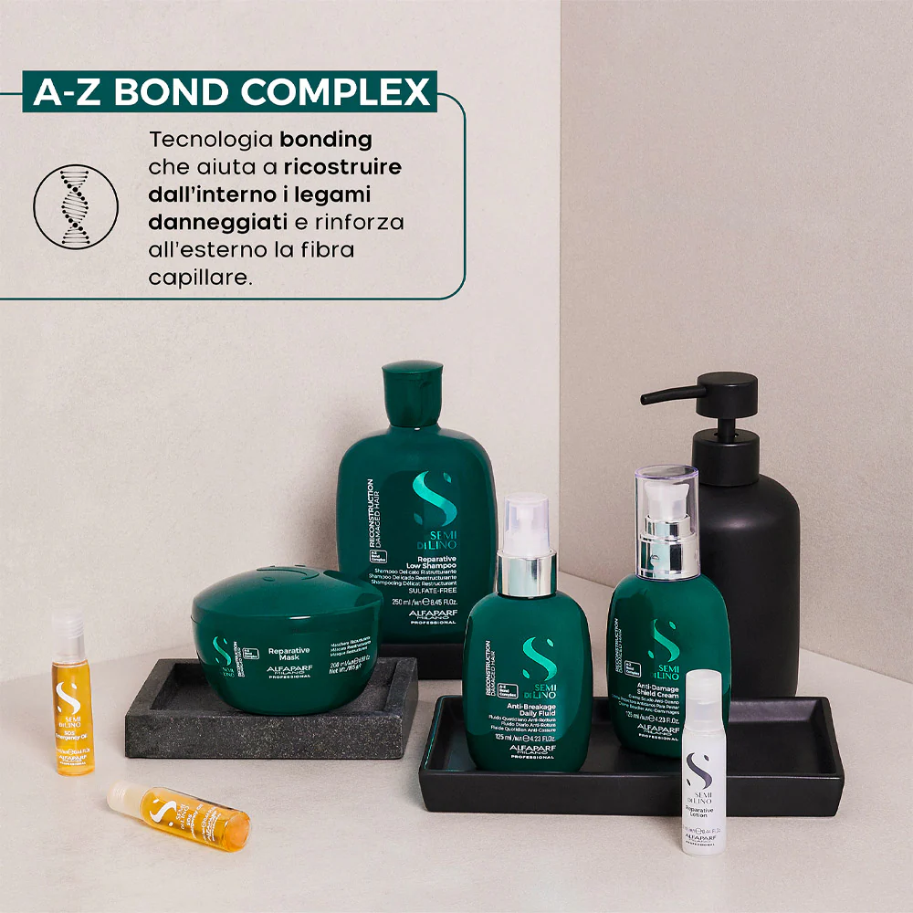 Alfaparf Milano Semi di Lino Reconstruction Reparative Light Mask 200ml - maschera ristrutturante capelli fini - Image 5
