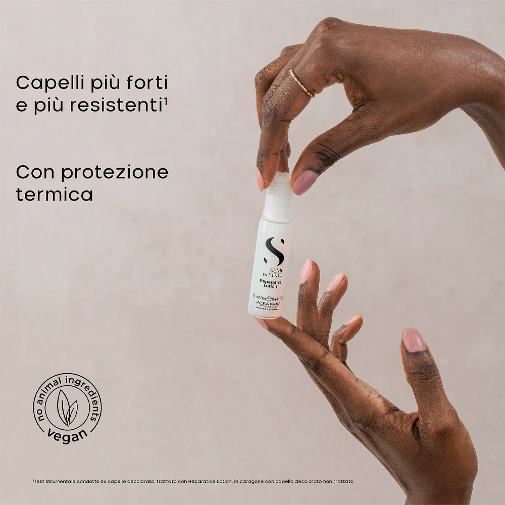 Alfaparf Milano Semi di Lino Reconstruction Reparative SOS Emergency Lotion 6x13ml - trattamento ristrutturante - Image 5