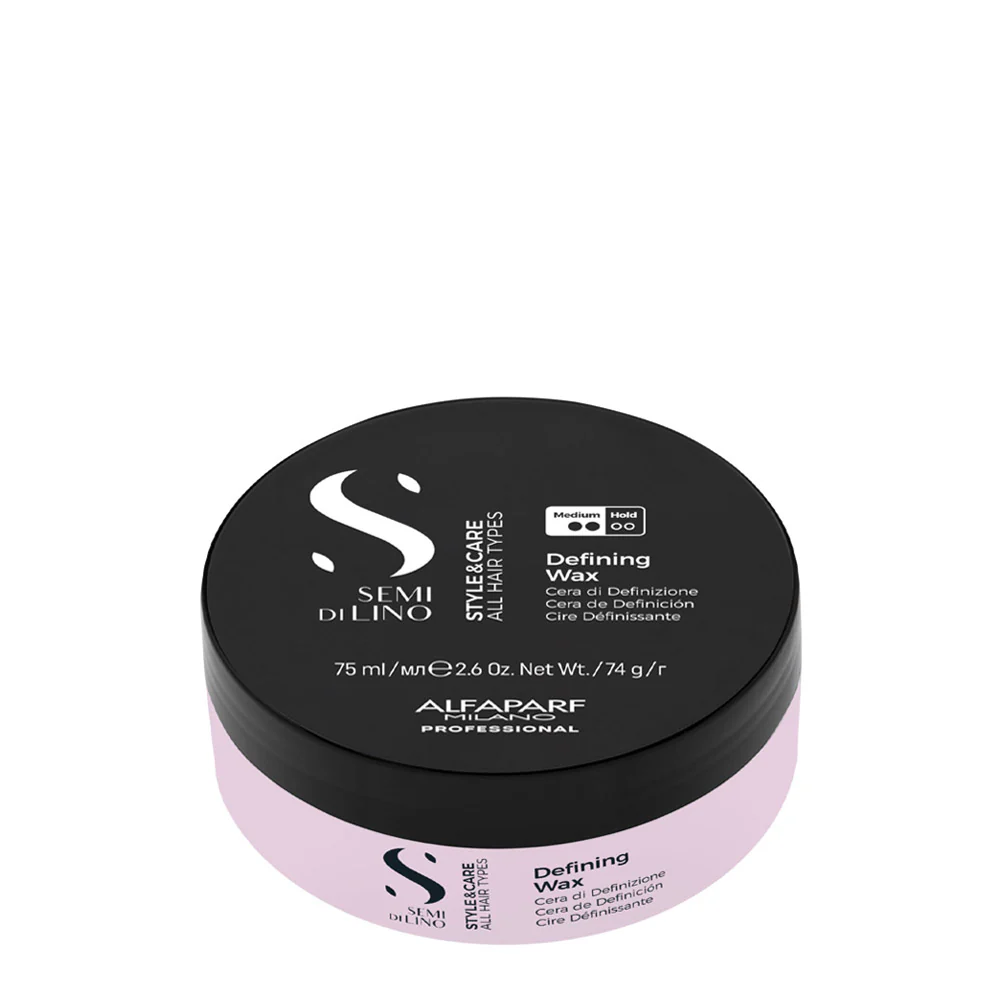 Alfaparf Milano Semi Di Lino Style&Care Defining Wax 75ml - cera morbida tenuta media - Image 2