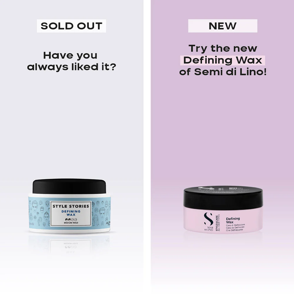Alfaparf Milano Semi Di Lino Style&Care Defining Wax 75ml - cera morbida tenuta media - Image 4