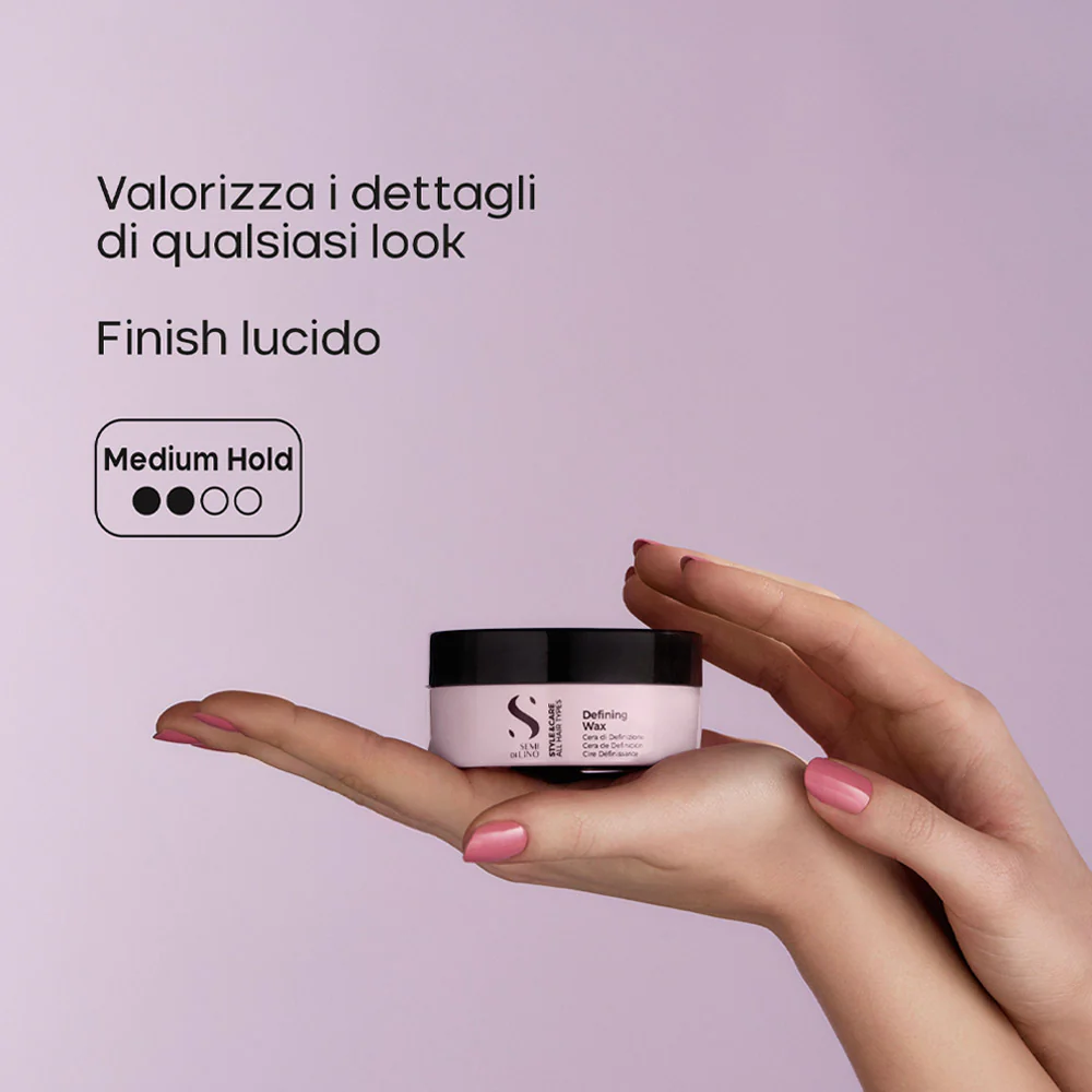 Alfaparf Milano Semi Di Lino Style&Care Defining Wax 75ml - cera morbida tenuta media - Image 9