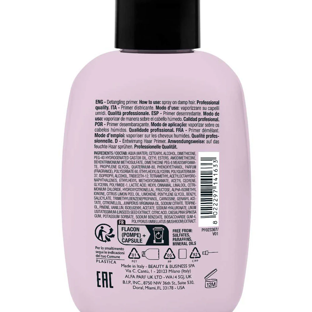 Alfaparf Milano Semi Di Lino Style&Care Detangling Primer 125ml  - primer districante - Image 7