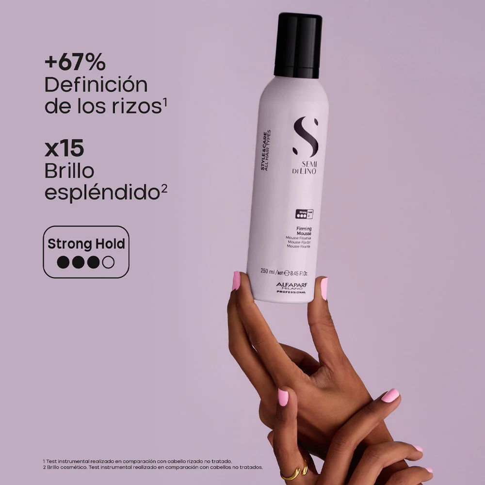 Alfaparf Milano Semi Di Lino Style&Care Firming Mousse 250ml - mousse fissativa tenuta forte - Image 8