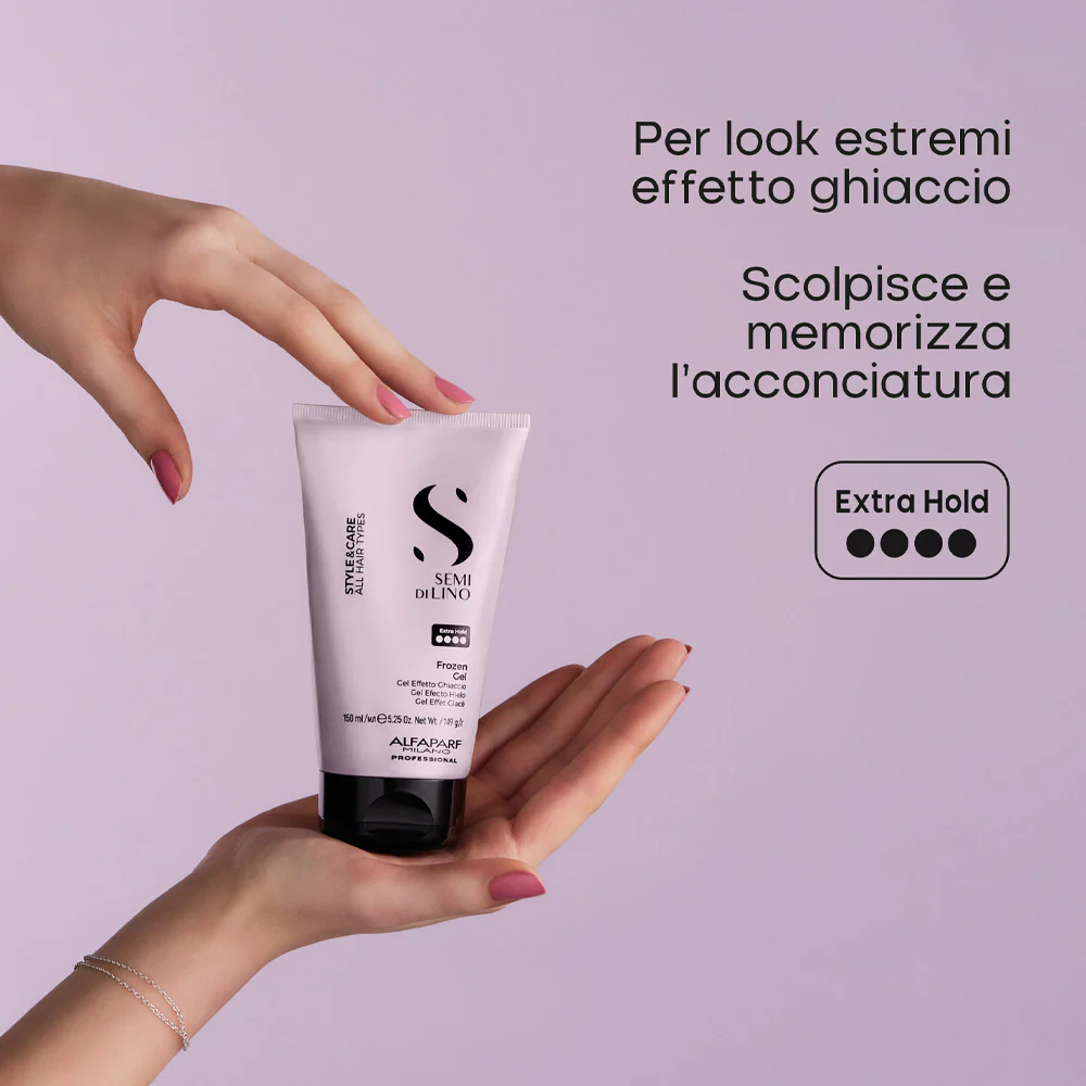 Alfaparf Milano Semi Di Lino Style&Care Frozen Gel 150ml - gel effetto ghiaccio - Image 2
