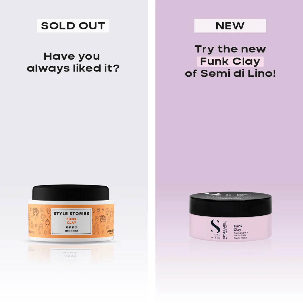 Alfaparf Milano Semi Di Lino Style&Care Funk Clay 90ml - argilla opaca tenuta forte - Image 5