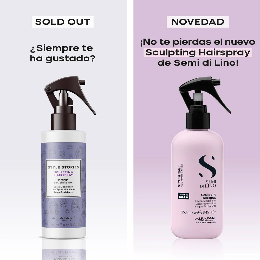 Alfaparf Milano Semi Di Lino Style&Care Sculpting Hairspray 250ml - lacca modellante - Image 12