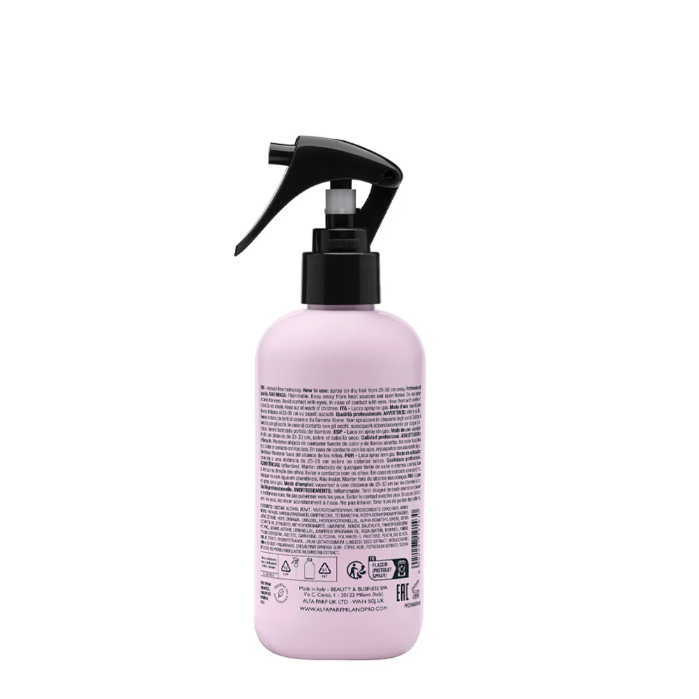 Alfaparf Milano Semi Di Lino Style&Care Sculpting Hairspray 250ml - lacca modellante - Image 13