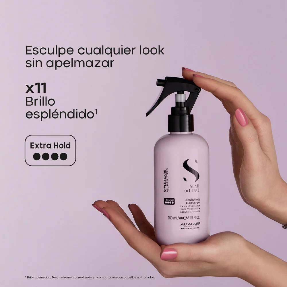 Alfaparf Milano Semi Di Lino Style&Care Sculpting Hairspray 250ml - lacca modellante - Image 3