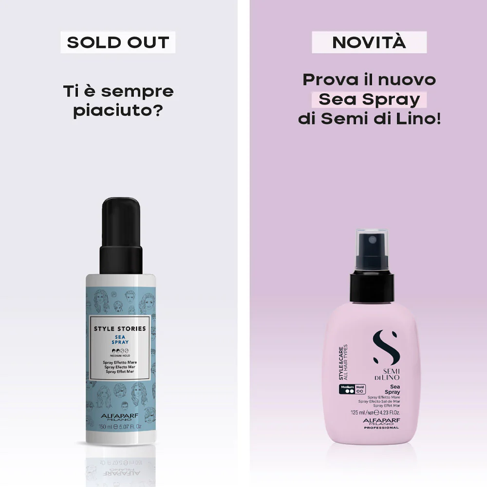 Alfaparf Milano Semi Di Lino Style&Care Sea Spray 125ml - spray al sale tenuta media - Image 9
