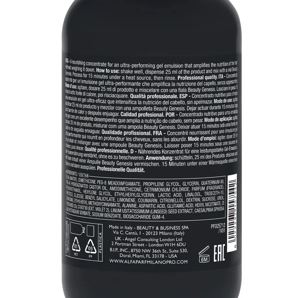 Alfaparf Milano Semi Di Lino Sublime Cellula Madre Nourishment Multiplier 150ml - concentrato nutriente - Image 2