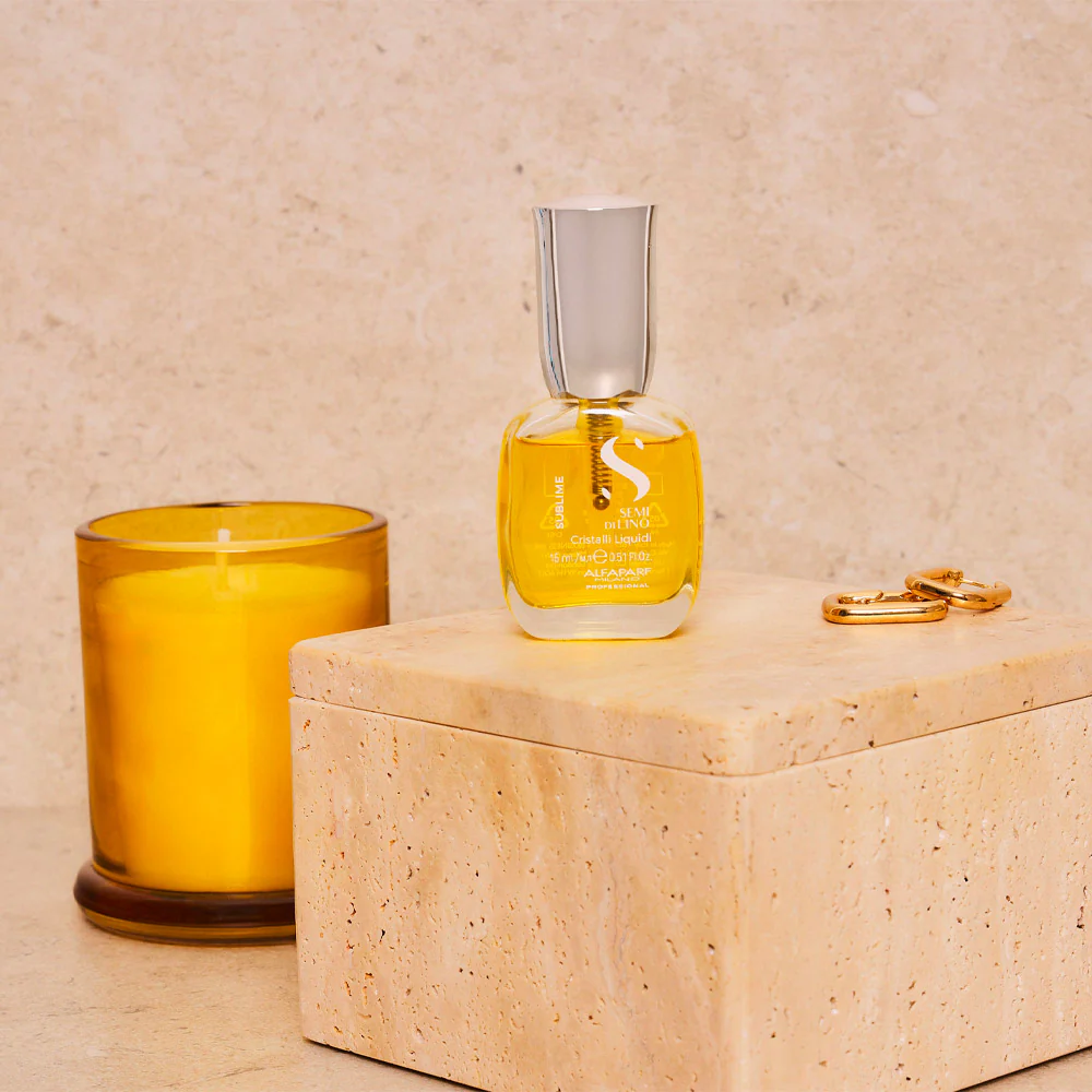 Alfaparf Milano Semi Di Lino Sublime Cristalli Liquidi 15ml - siero illuminante - Image 5