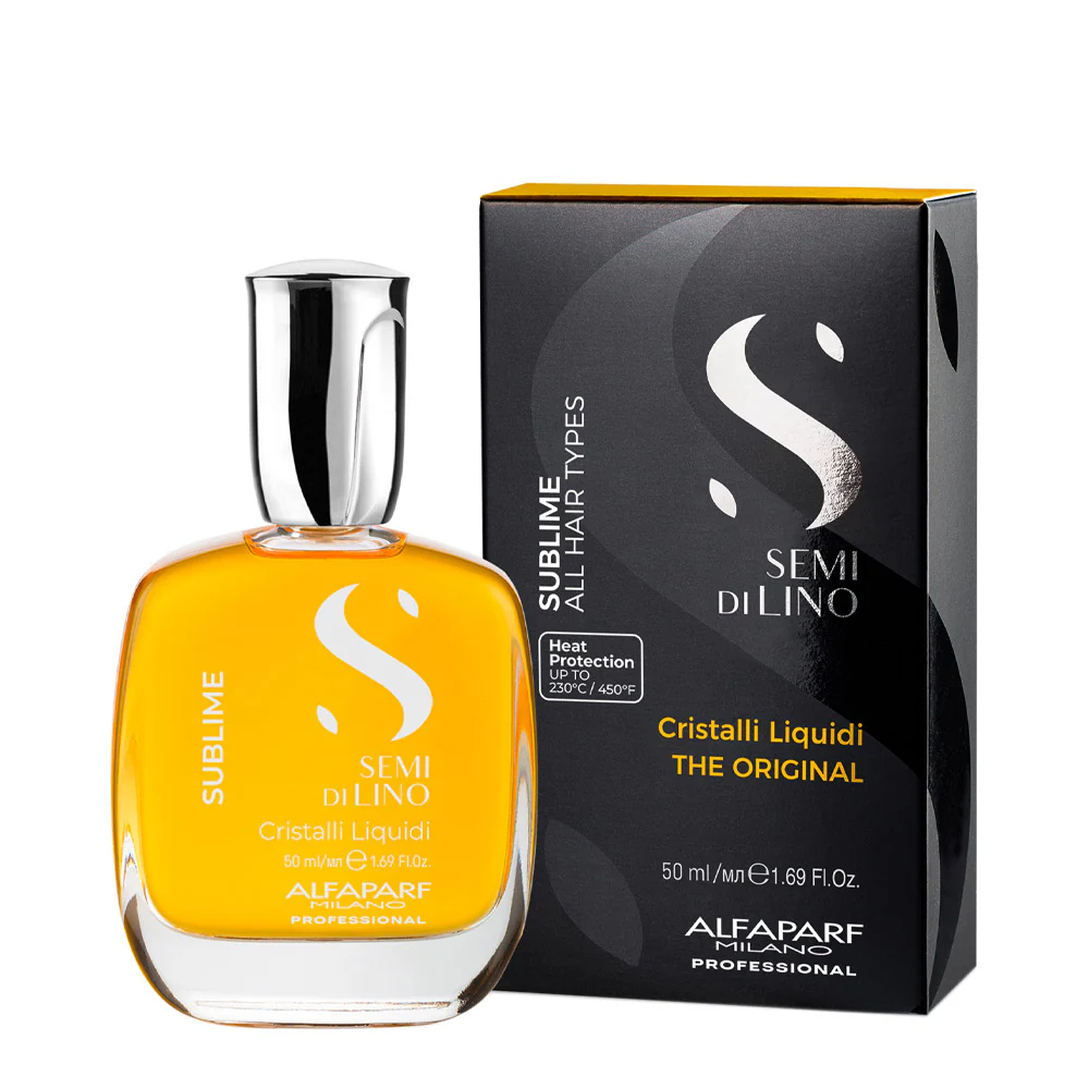 Alfaparf Milano Semi Di Lino Sublime Cristalli Liquidi The Original 50ml - siero illuminante - Image 2