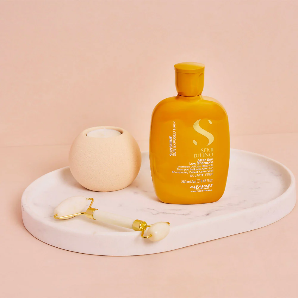 Alfaparf Milano Semi di Lino Sunshine After Sun Low Shampoo 250ml - shampoo delicato doposole - Image 3