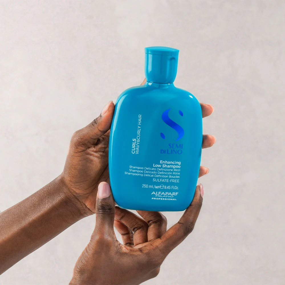 Alfaparf Milano Semi di Lino Curls Enhancing Low Shampoo 250ml - shampoo per capelli ricci - Image 3