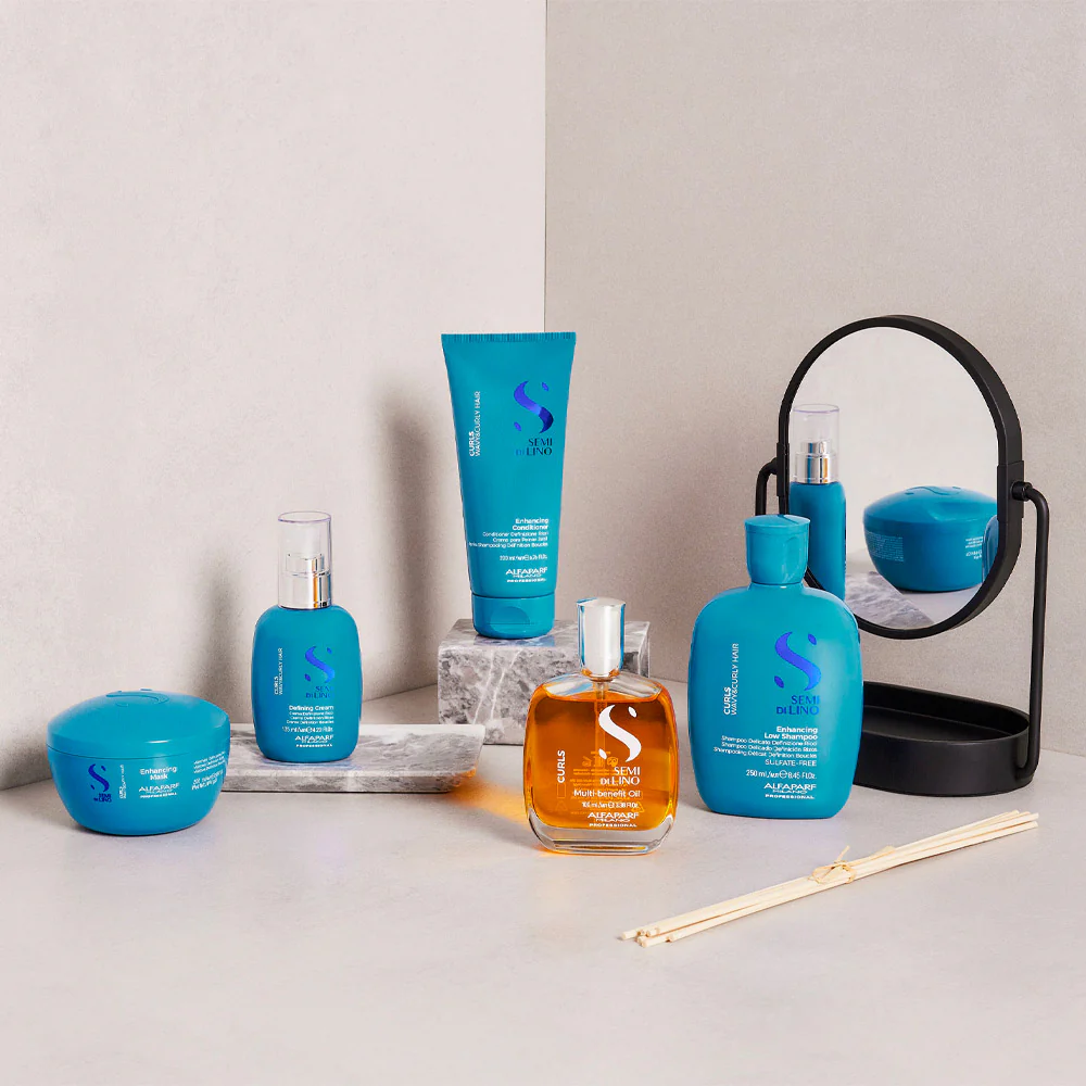 Alfaparf Milano Semi di Lino Curls Enhancing Low Shampoo 250ml - shampoo per capelli ricci - Image 6