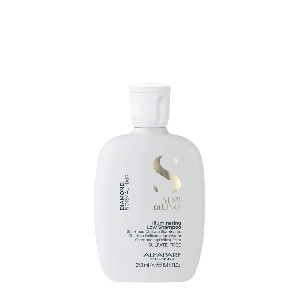 Alfaparf Milano Semi Di Lino Diamond Illuminating Low Shampoo 250ml - shampoo delicato illuminante per capelli normali