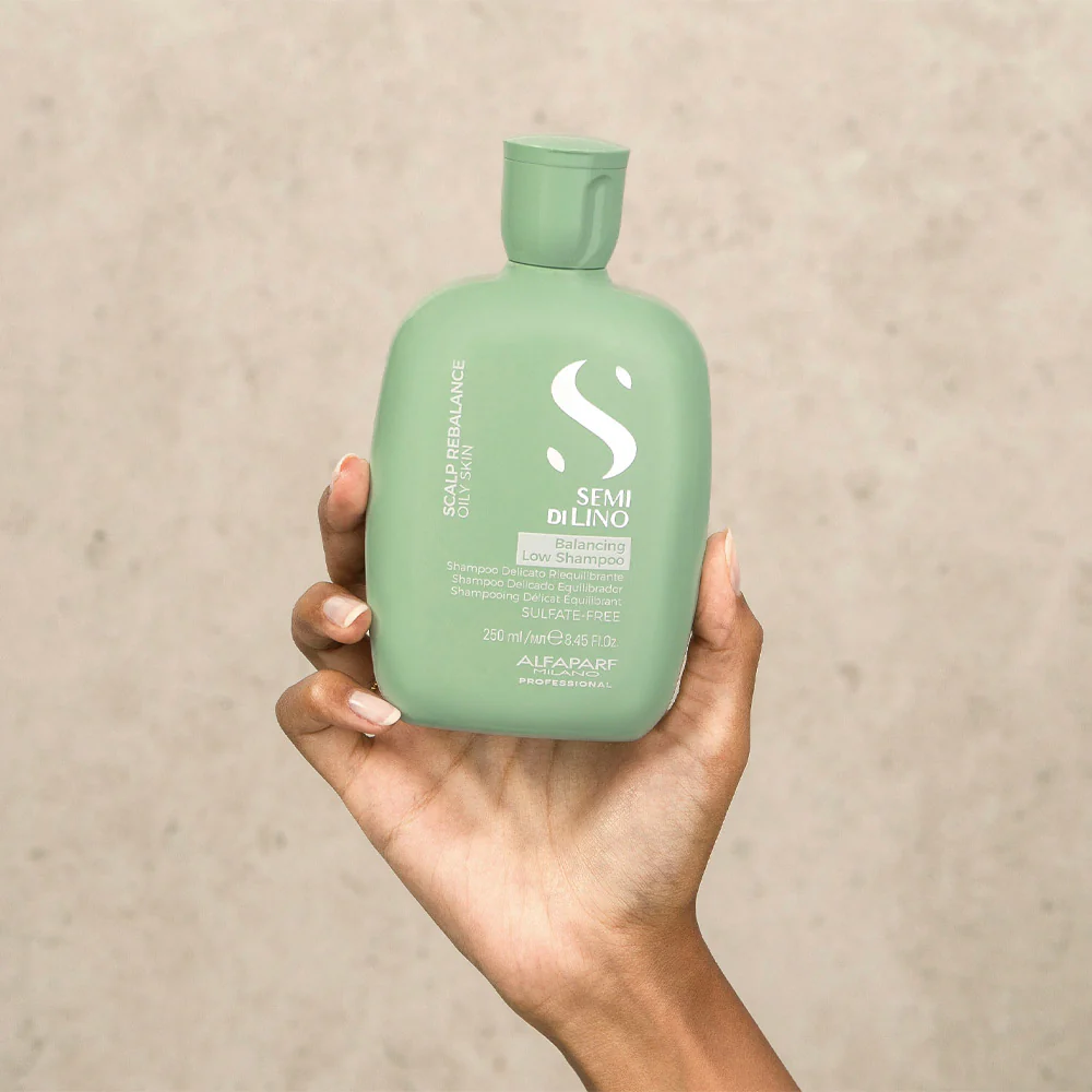 Alfaparf Milano Semi Di Lino Scalp Rebalance Balancing Low Shampoo 250ml - shampoo delicato seboregolatore - Image 2