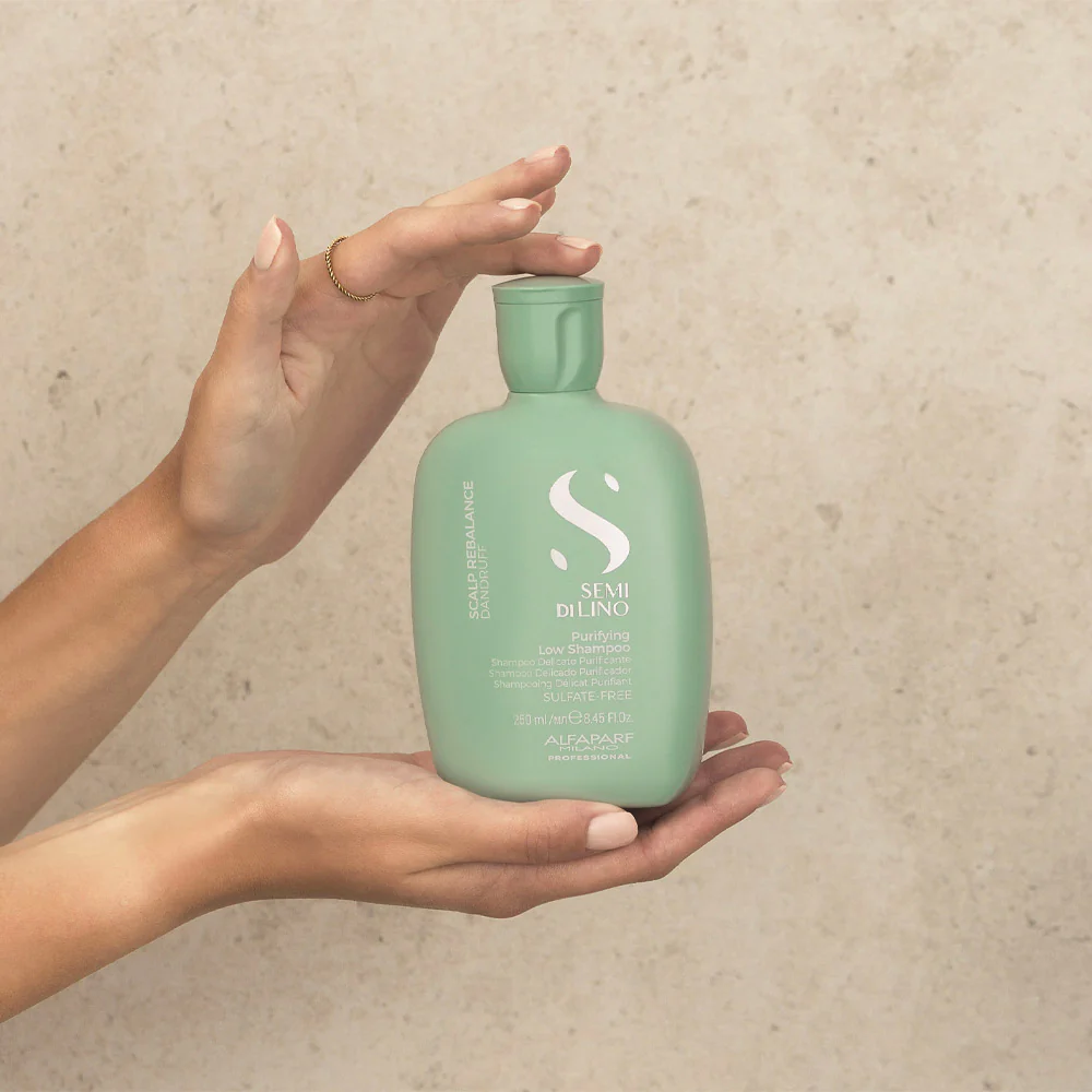 Alfaparf Milano Semi Di Lino Scalp Rebalance Purifying Low Shampoo 250ml - shampoo delicato purificante - Image 2