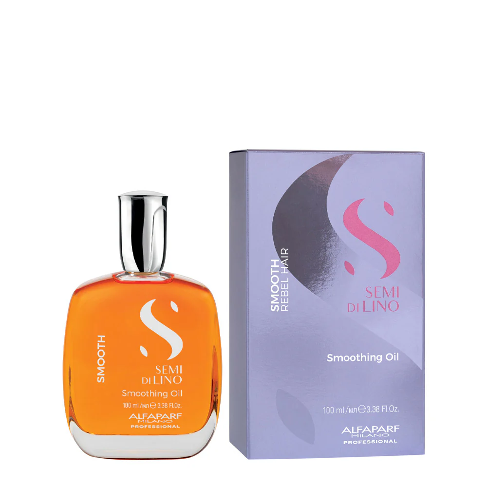 Alfaparf Milano Semi di Lino Smooth Smoothing Oil 100ml - olio levigante - Image 2