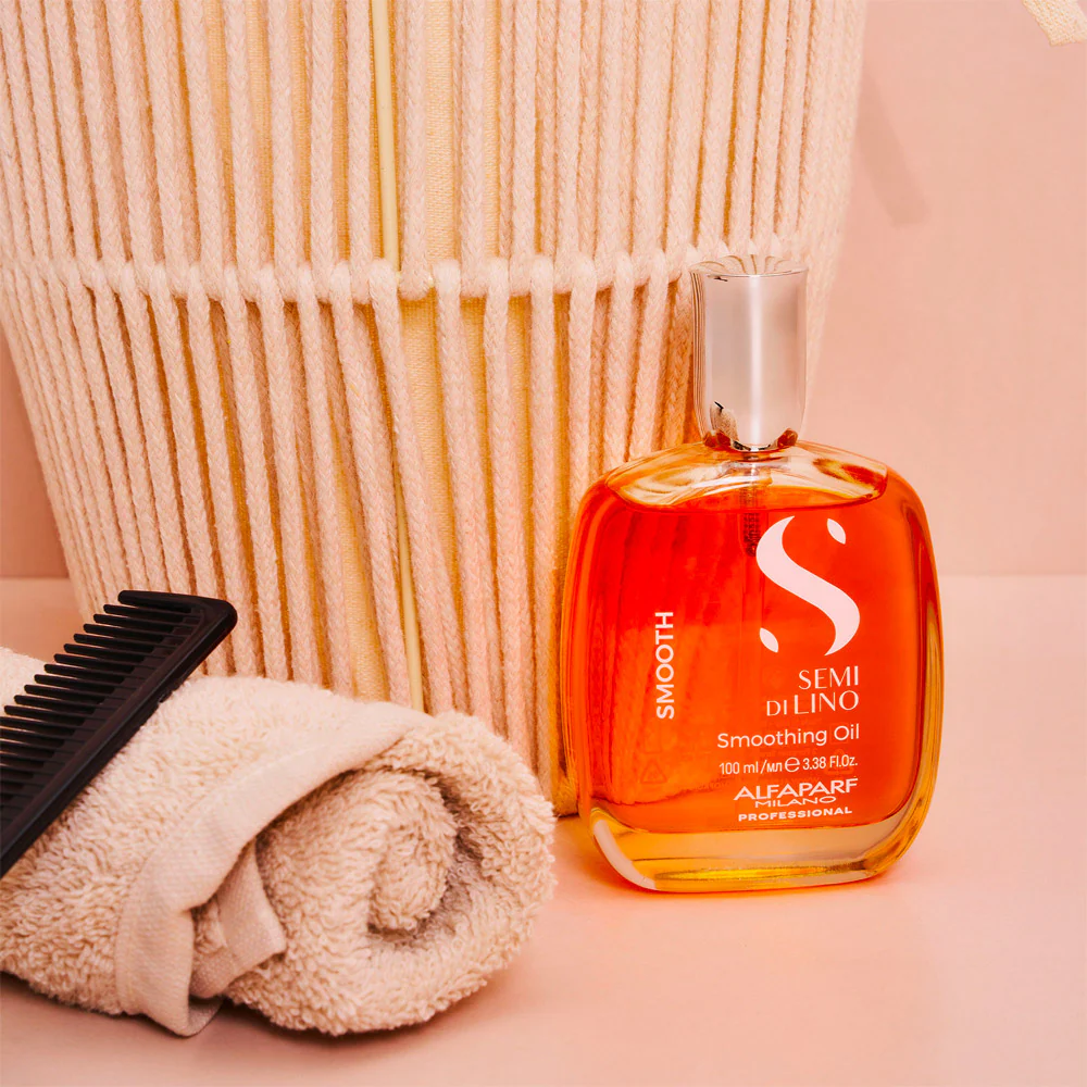 Alfaparf Milano Semi di Lino Smooth Smoothing Oil 100ml - olio levigante - Image 5
