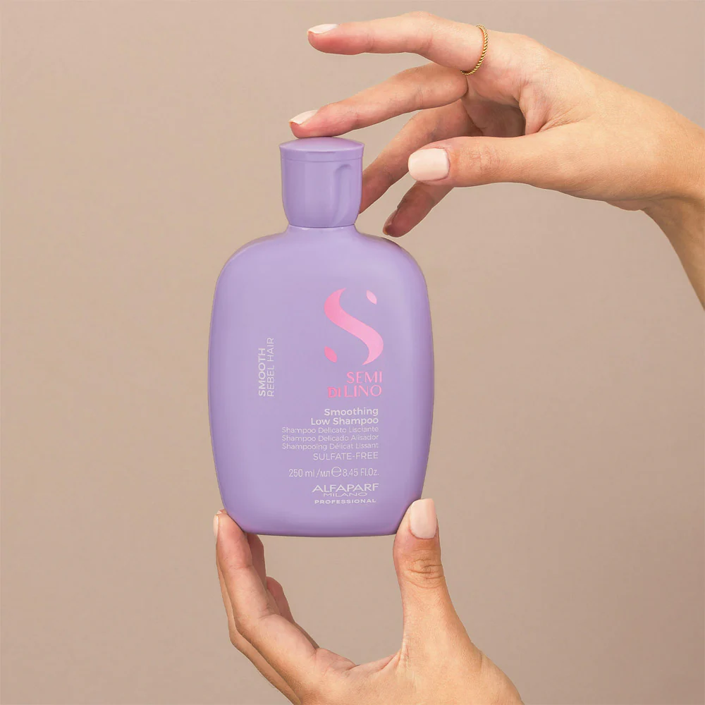 Alfaparf Milano Semi di Lino Smooth Smoothing Low Shampoo 250ml - shampoo delicato lisciante - Image 3
