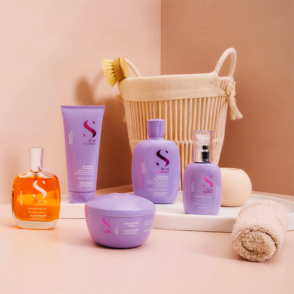 Alfaparf Milano Semi di Lino Smooth Smoothing Low Shampoo 250ml - shampoo delicato lisciante - Image 6