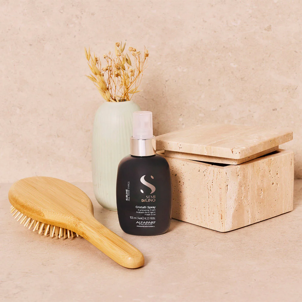 Alfaparf Milano Semi Di Lino Sublime Cristalli Spray 125ml - spray illuminante - Image 4
