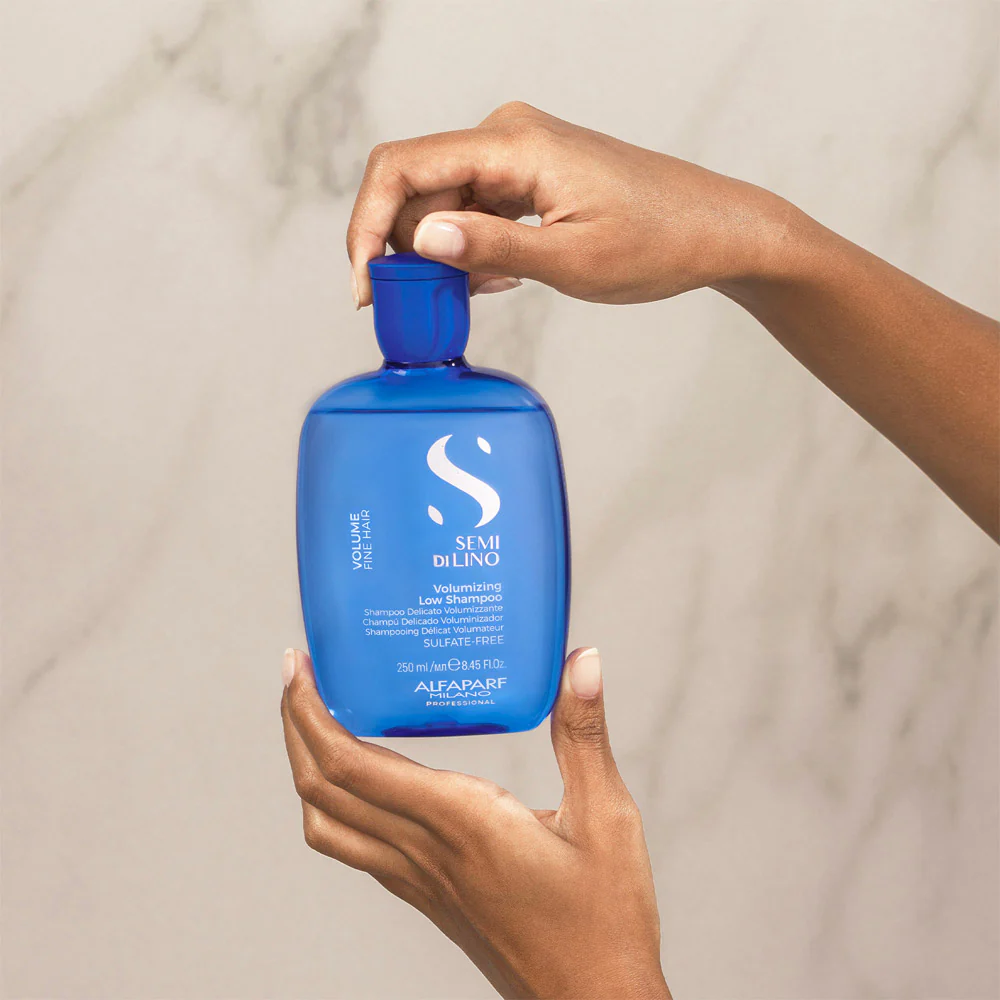 Alfaparf Milano Semi Di Lino Volume Volumizing Low Shampoo 250ml - shampoo delicato volumizzante - Image 3