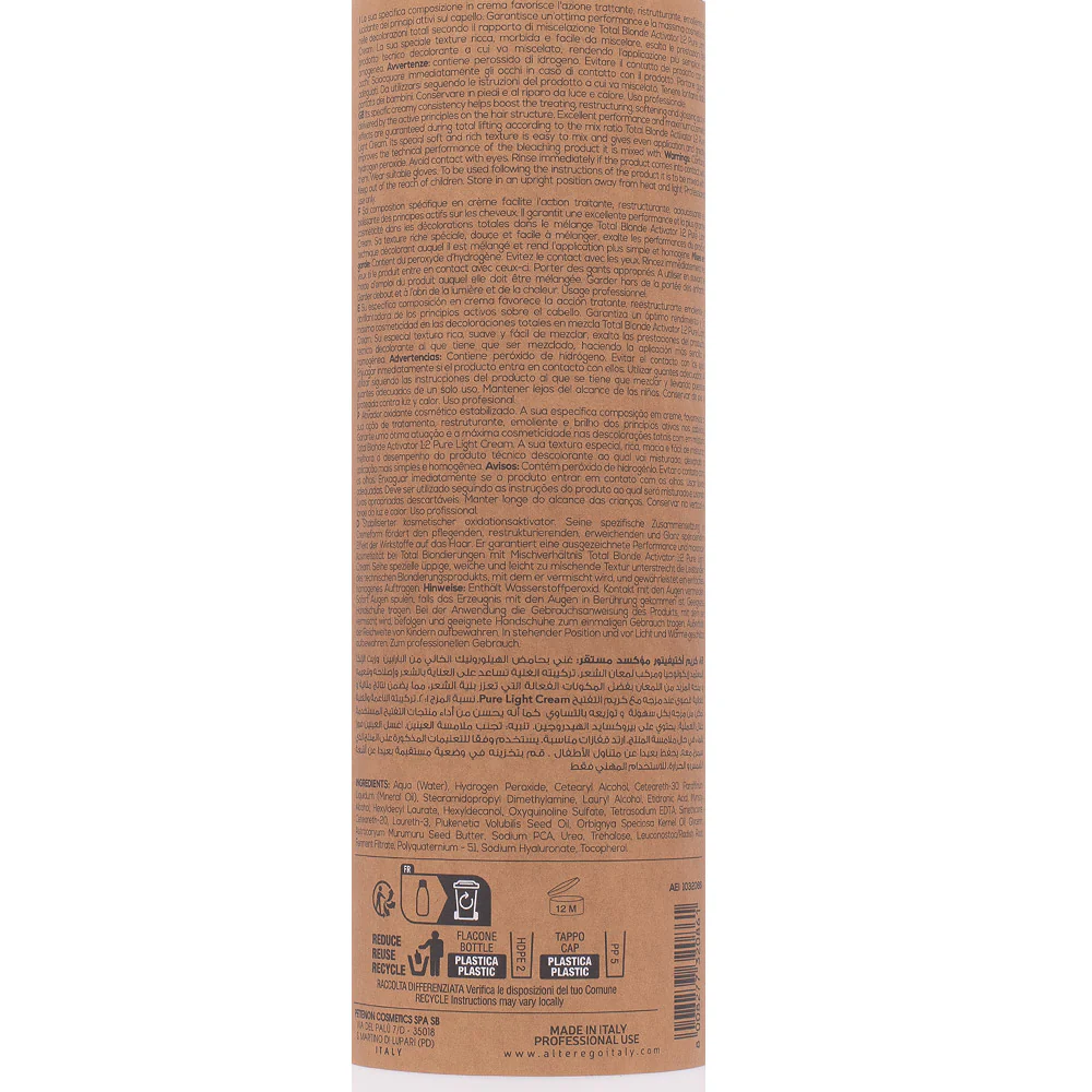 Alterego Blondego Total Blond Activator 20vol 500ml - attivatore ossidante cosmetico - Image 2
