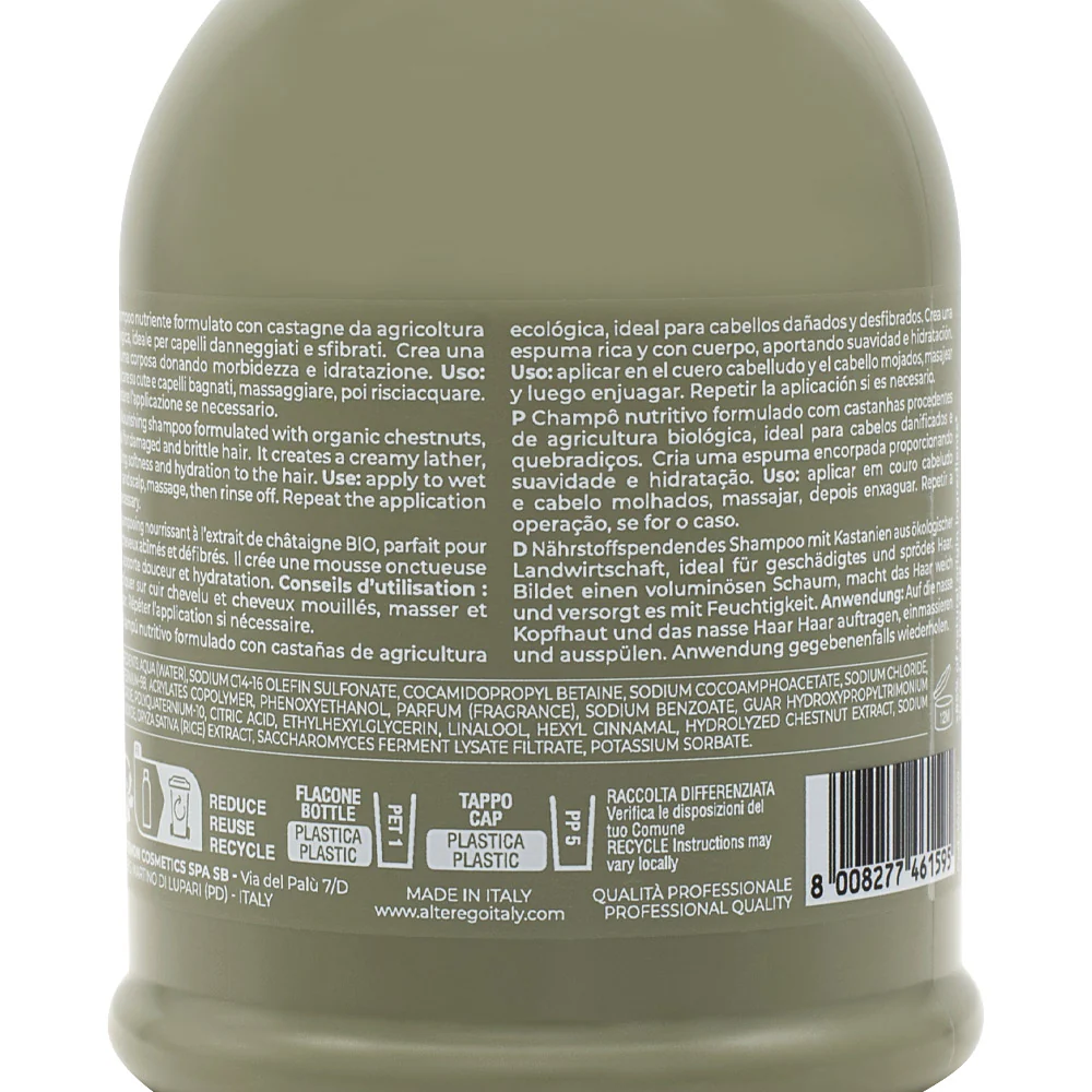 Alterego Curego Nourish Shampoo 300ml - shampoo nutriente - Image 2