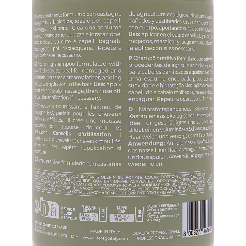 Alterego Curego Nourish Shampoo 950ml - shampoo nutriente - Image 2