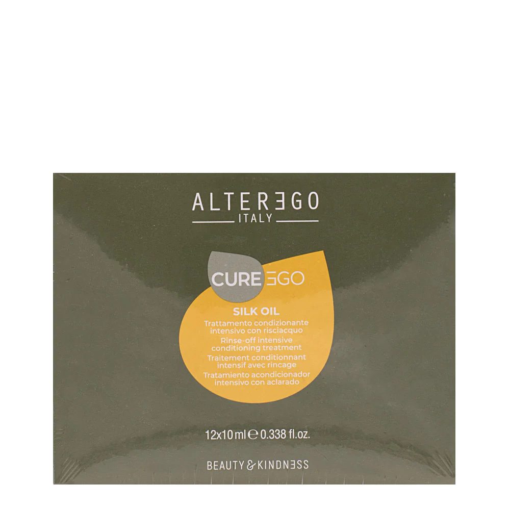 Alterego CurEgo Silk Oil Intensive Lotion 12x10ml - trattamento anti crespo intensivo con risciacquo - Image 2