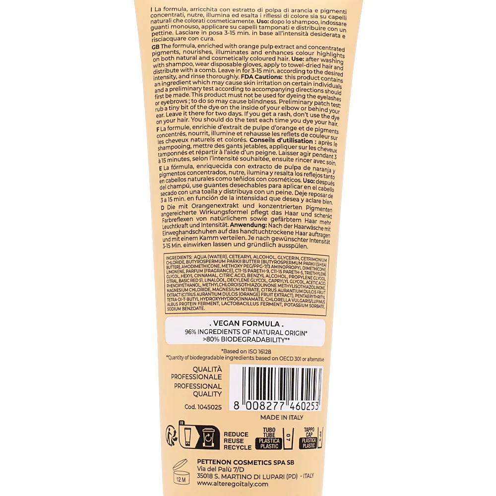 Alterego Passion Color Mask Fucsia Bubble 250ml - maschera colorante nutriente - Image 2