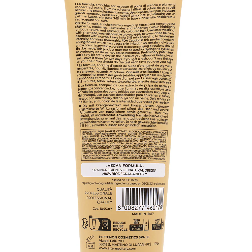 Alterego Passion Color Mask Magic Teal 250ml  - maschera colorante nutriente - Image 2