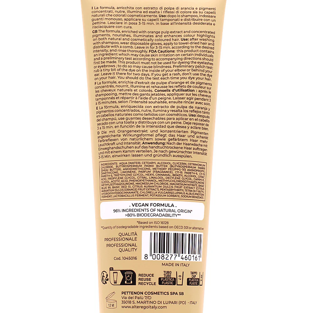 Alterego Passion Color Mask Pink Pearl 250ml - maschera colorante nutriente - Image 2