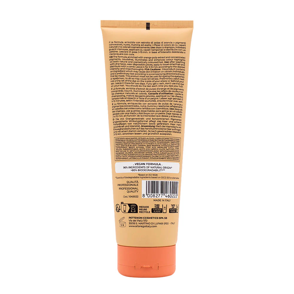 Alterego Passion Color Mask Spicy Chocolate 250ml - maschera colorante nutriente - Image 2