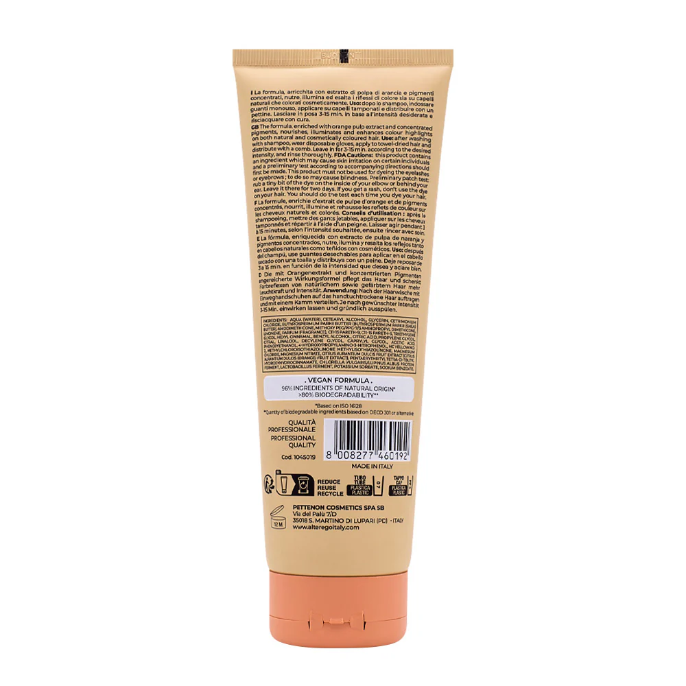 Alterego Passion Color Mask Vanilla Sky 250ml - maschera colorante nutriente - Image 2
